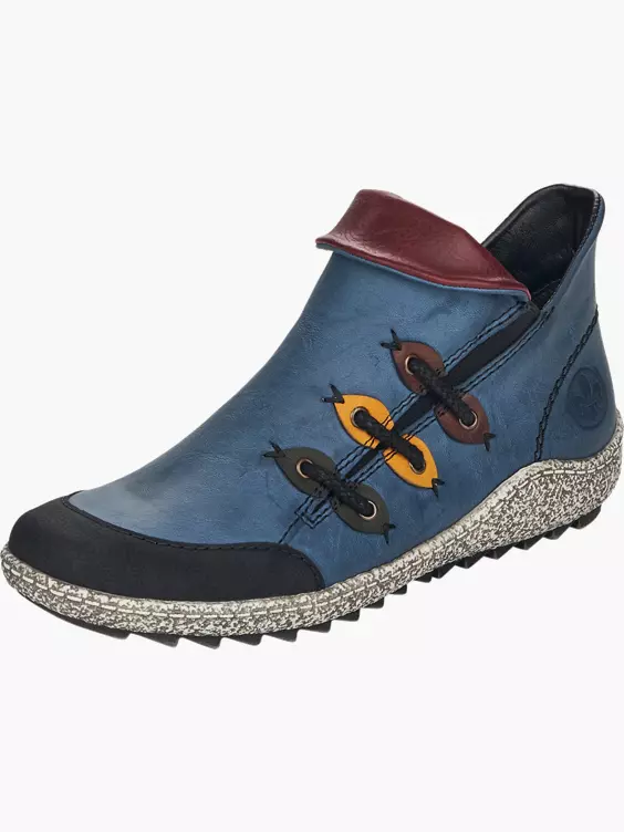 Rieker Damen Slipper in blau