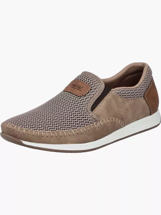Rieker Herren Slipper in beige