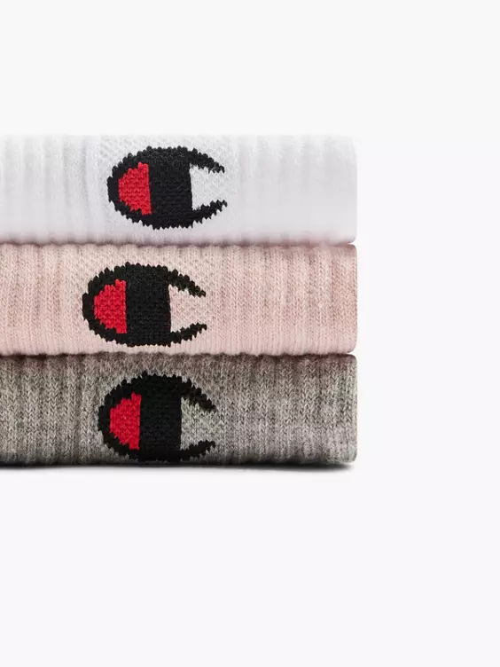 Champion 3er Pack Socken in weiß