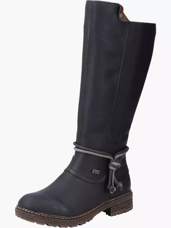 Rieker Damen Hochschaftstiefel in schwarz
