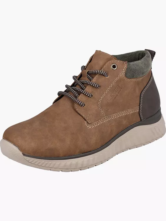 Rieker Herren Schnürstiefel in braun