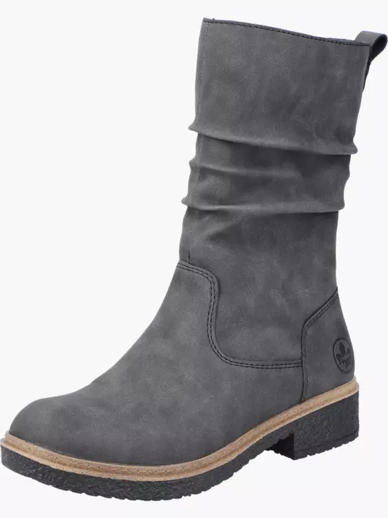 Rieker Damen Hochschaftstiefel in grau