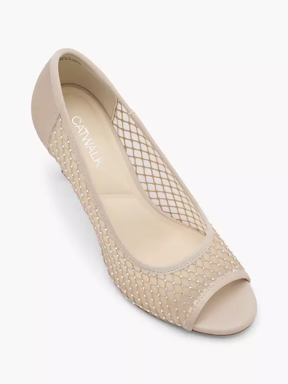 Catwalk Peeptoe in nude
