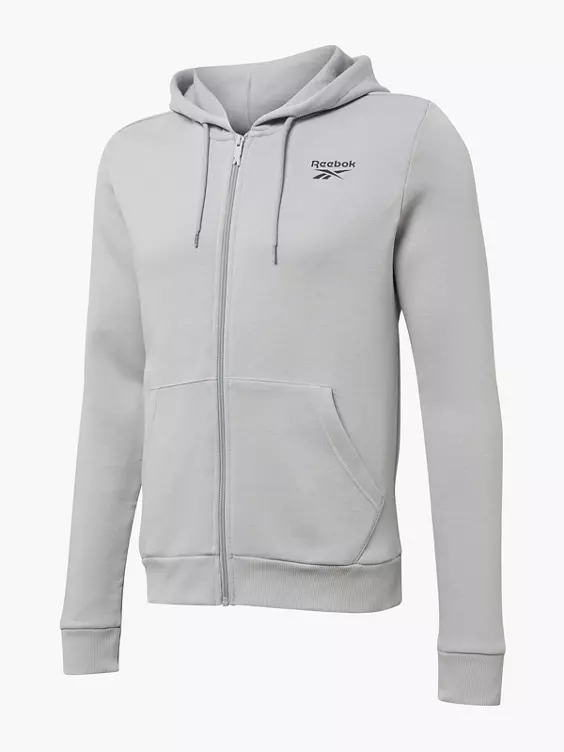 Reebok Kapuzenjacke in grau