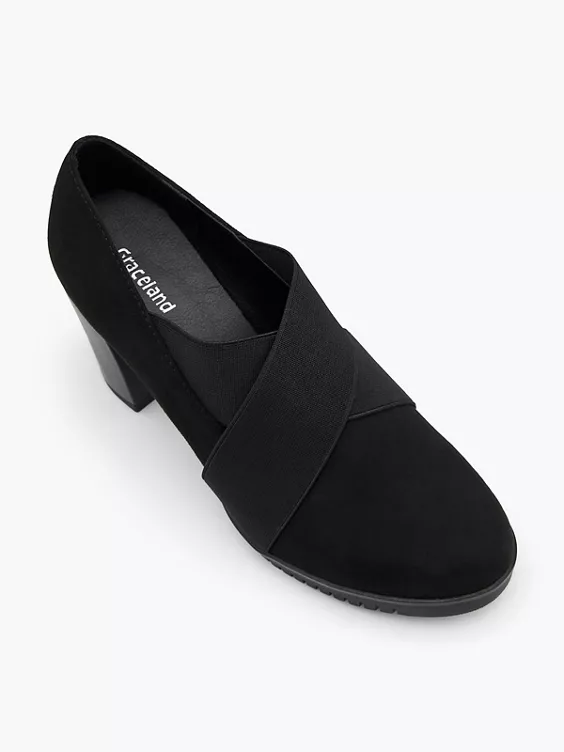 Graceland Hochfront Pumps in schwarz