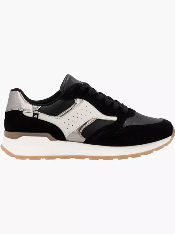 Damen Sneaker Low in schwarz