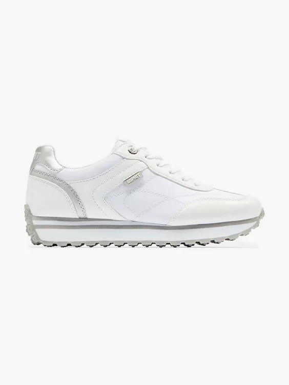 ESPRIT Sneaker in weiß
