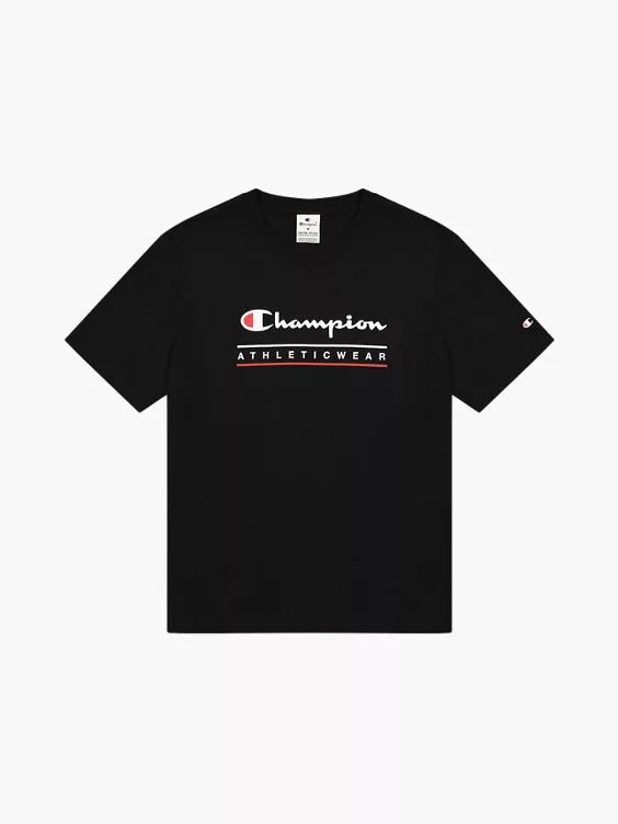 Champion T-Shirt in schwarz