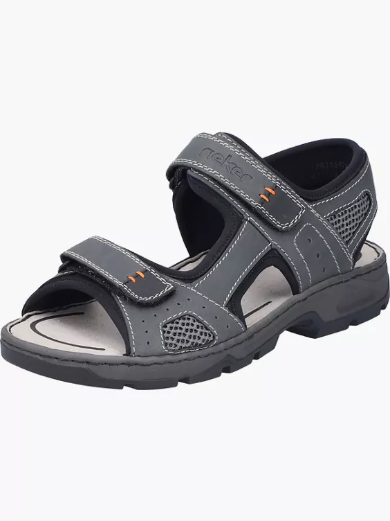 Rieker Herren Trekkingsandalen in grau