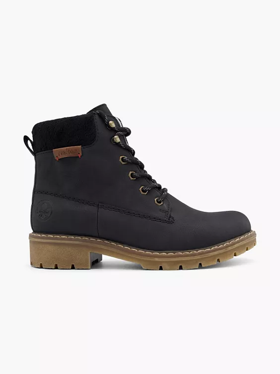 Rieker Schnürboots in schwarz