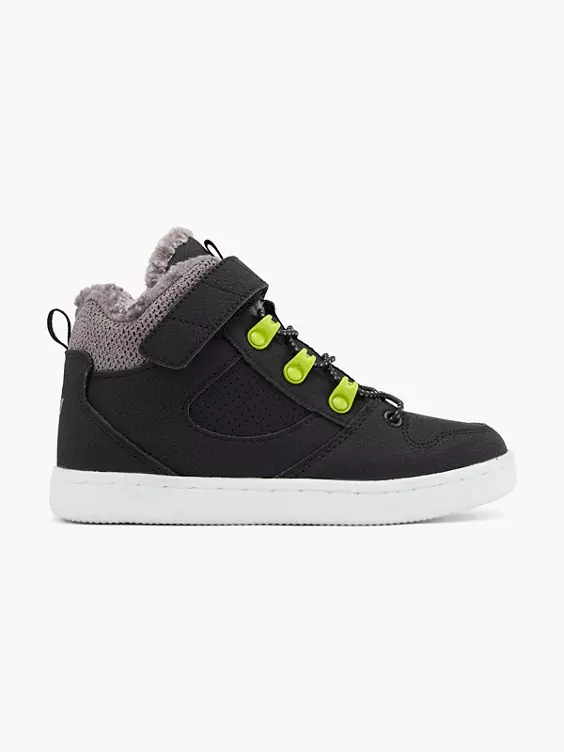 Vty Hoher Sneaker in schwarz