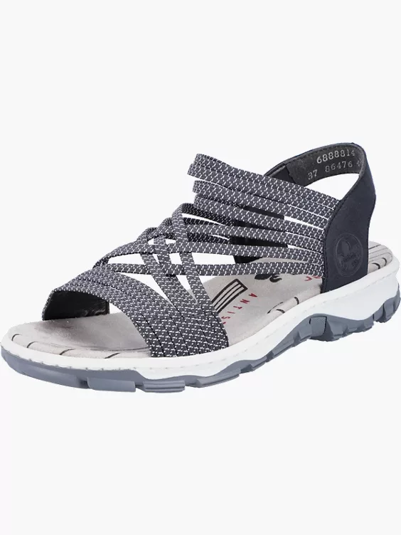Rieker Damen Trekkingsandalen in blau