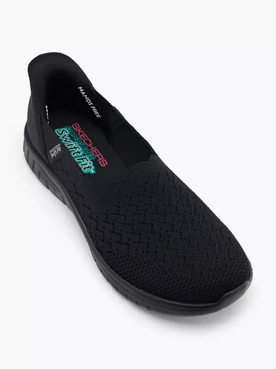 Skechers Slipper VIRTUES COUSIN Swift Fit in schwarz