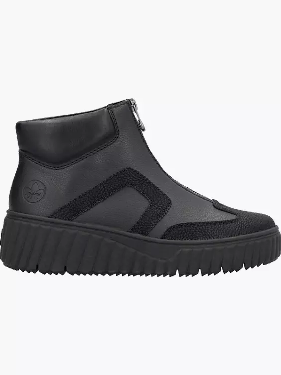Damen Kurzstiefel in schwarz