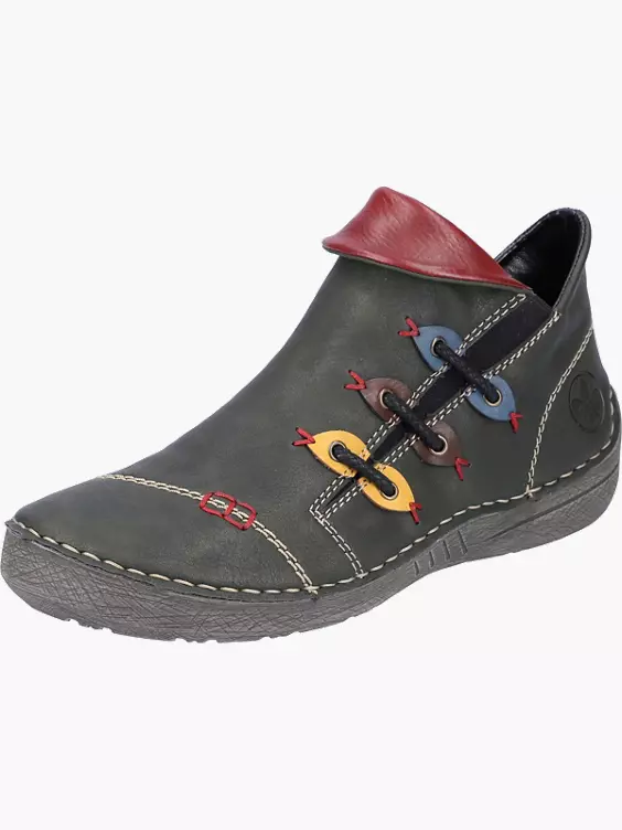 Rieker Damen Slipper in grün