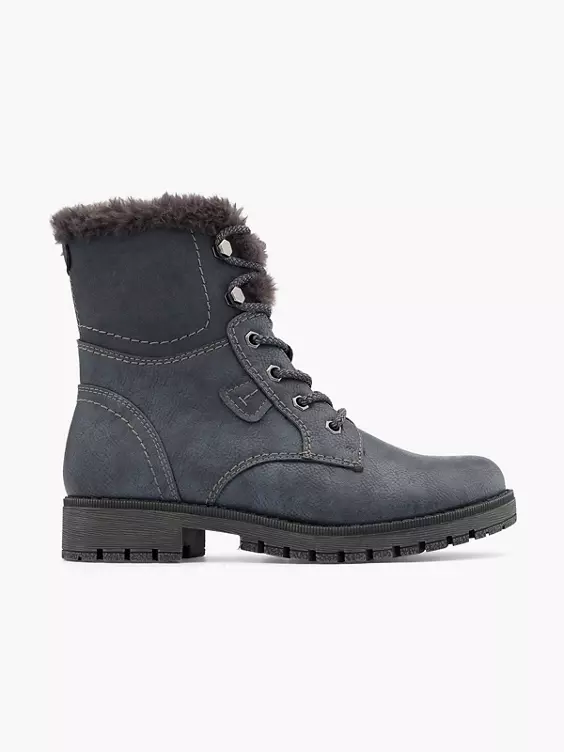 Easy Street Komfort Schnürboots in blau