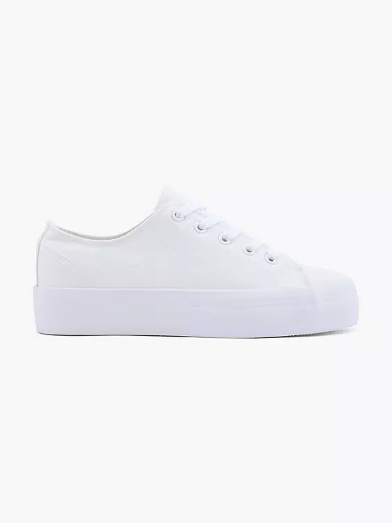 Vty Platform Sneaker in weiß