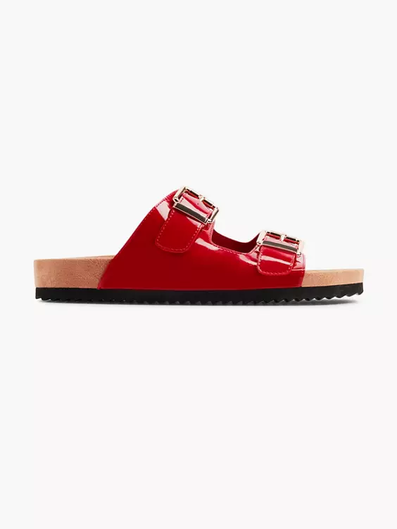 Graceland Pantolette in rot