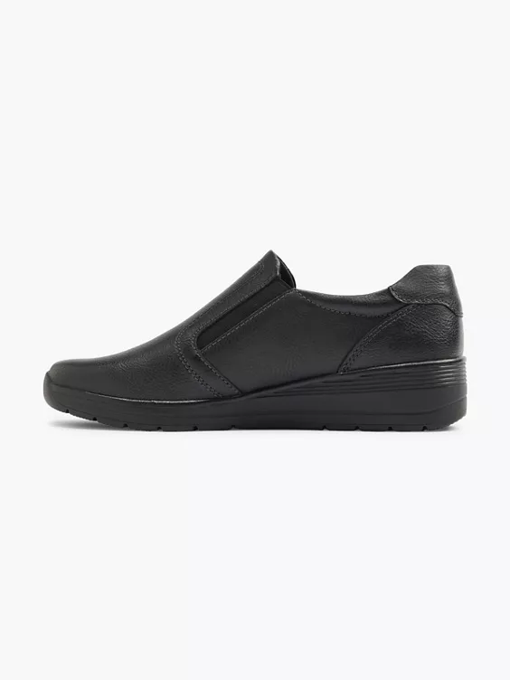 Easy Street Komfort Slipper in schwarz