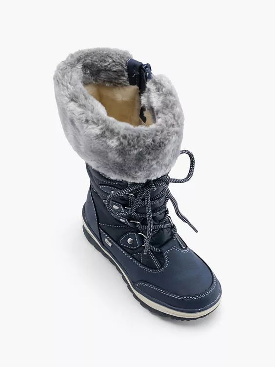 TOM TAILOR Schneestiefel in blau