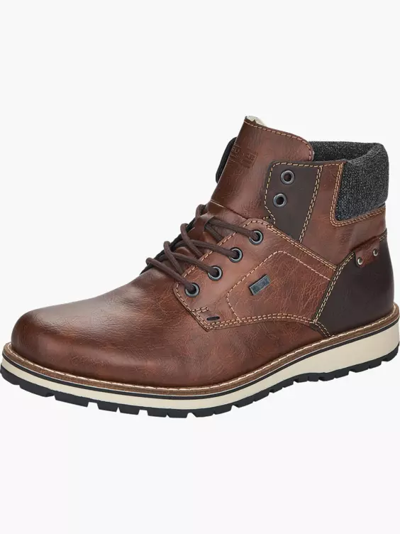 Rieker Herren Schnürstiefel in braun
