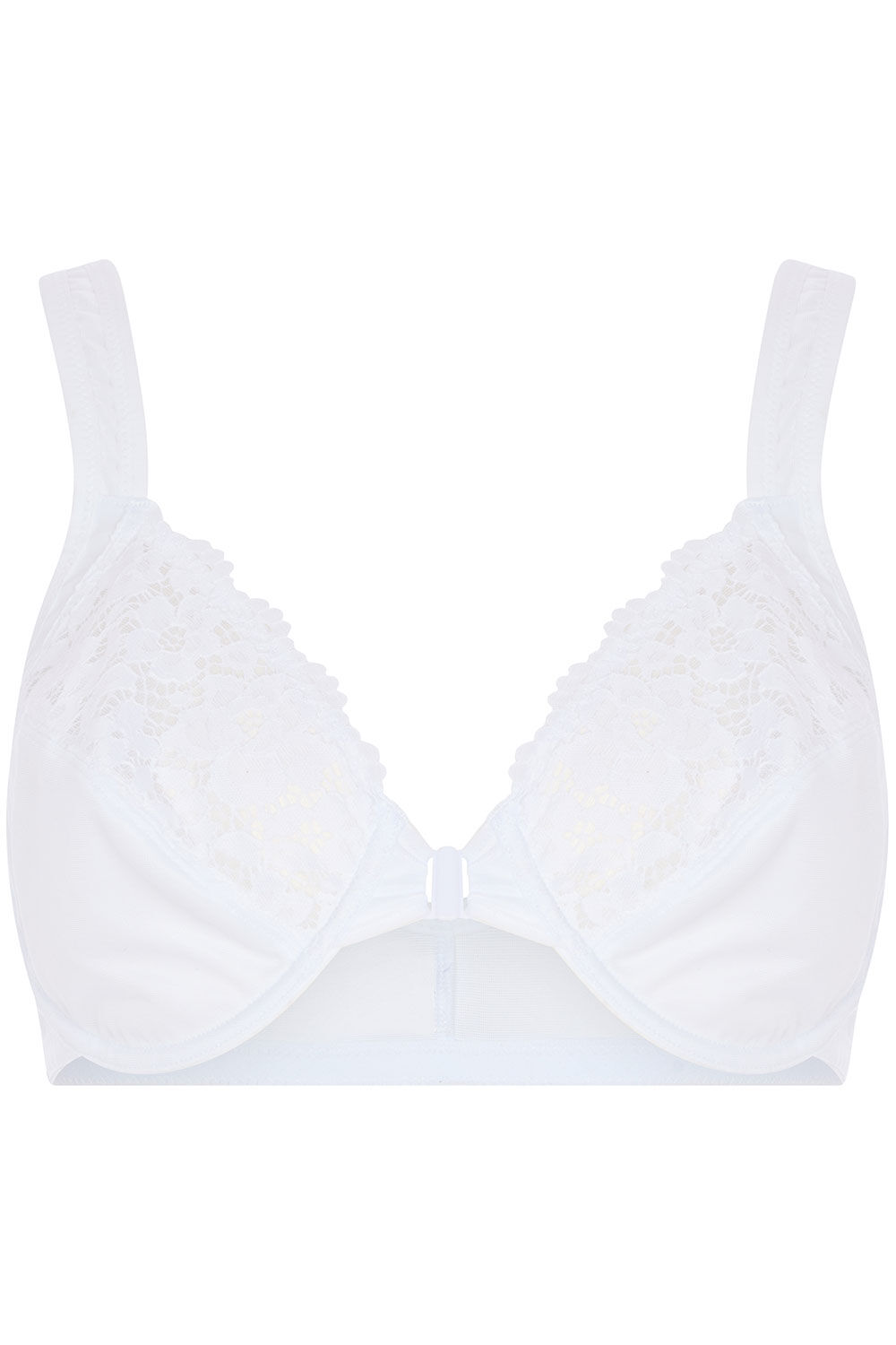 Lace Underwired Front Fastening Bra