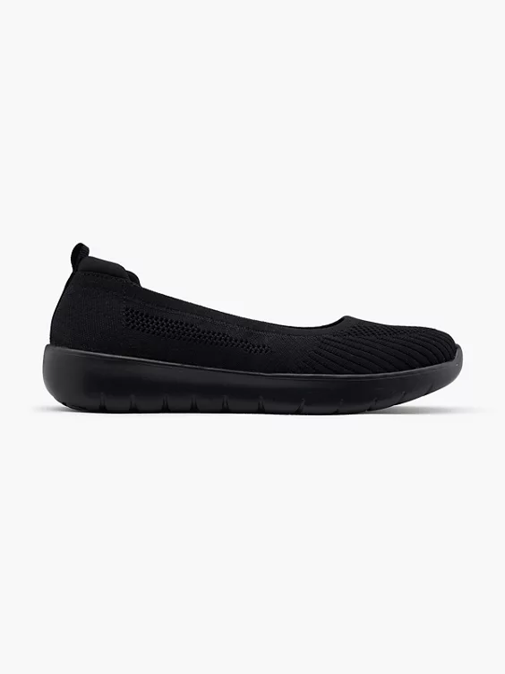 Easy Street Komfort Slipper in schwarz