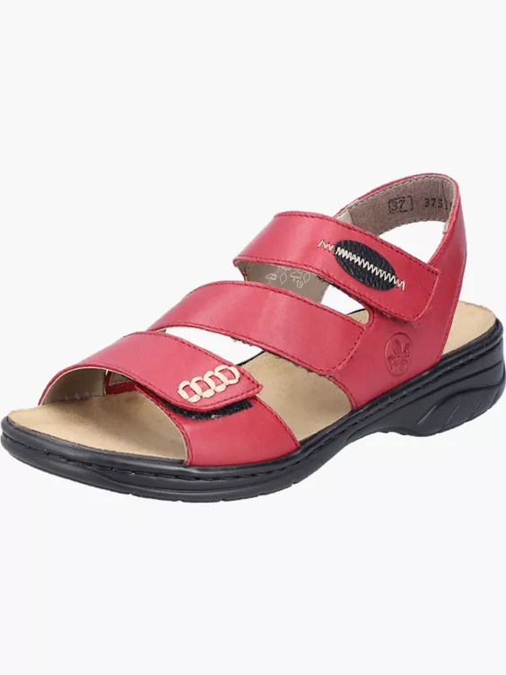 Rieker Damen Riemchensandalen in rot