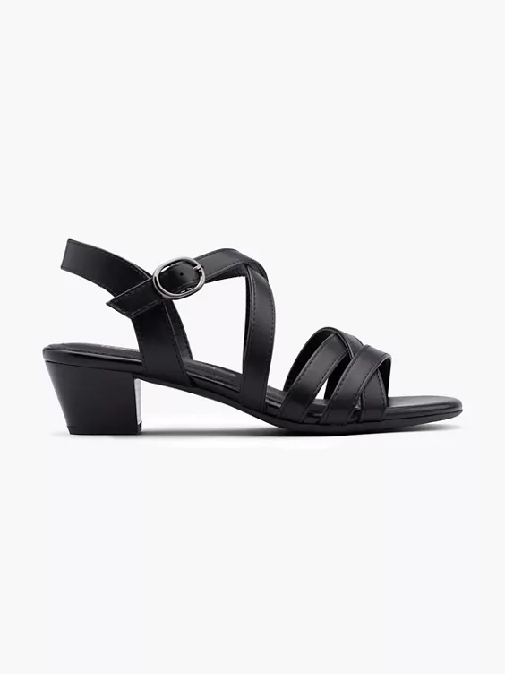Easy Street Komfort Sandalette in schwarz