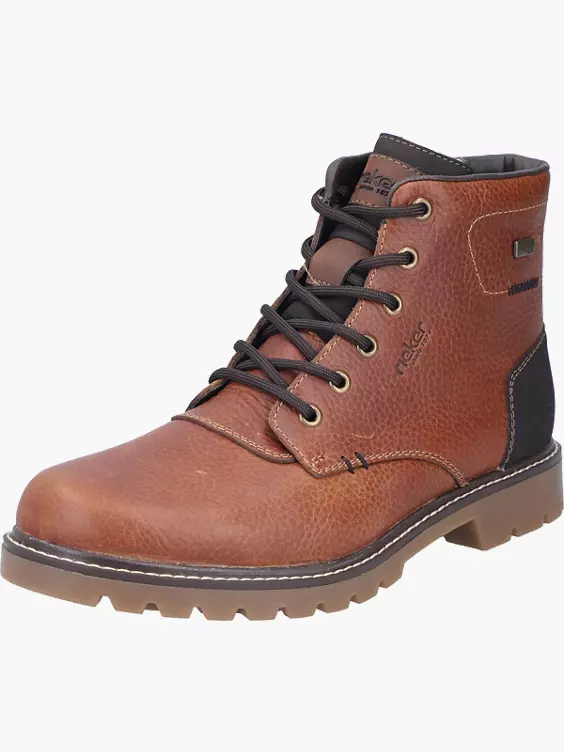 Rieker Herren Schnürstiefel in braun