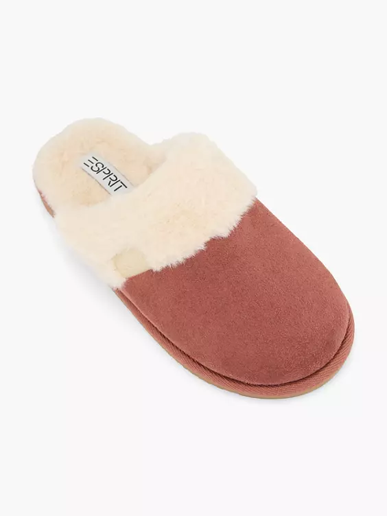 ESPRIT Pantoffel in rosa