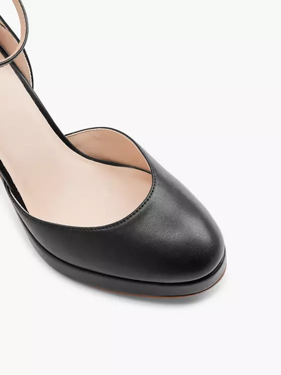 Catwalk Spangenpumps in schwarz