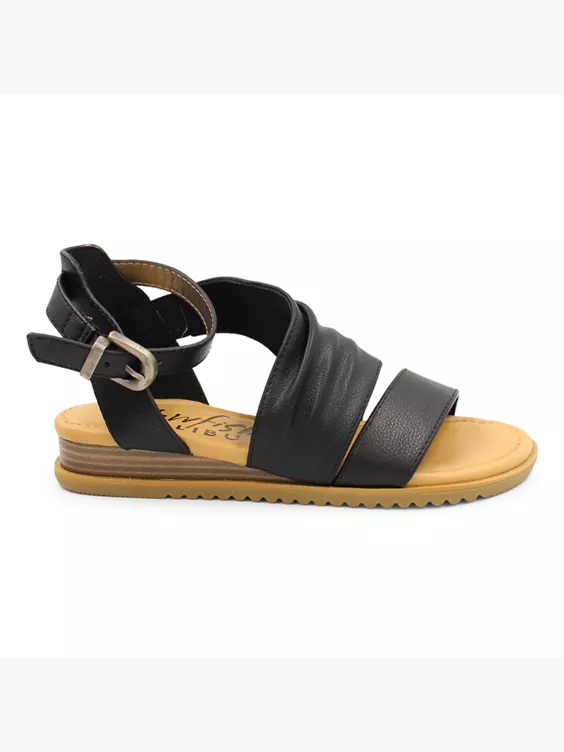 Blowfish Sandale in schwarz