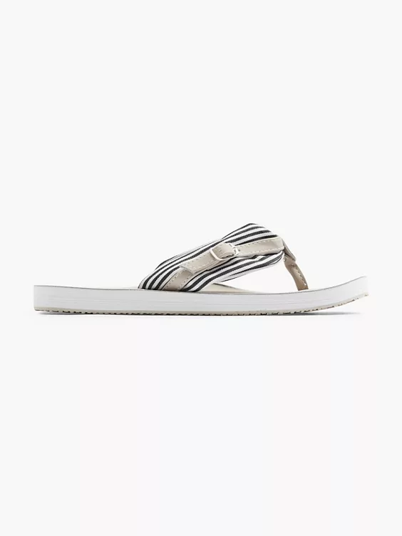 Venice Zehentrenner in beige