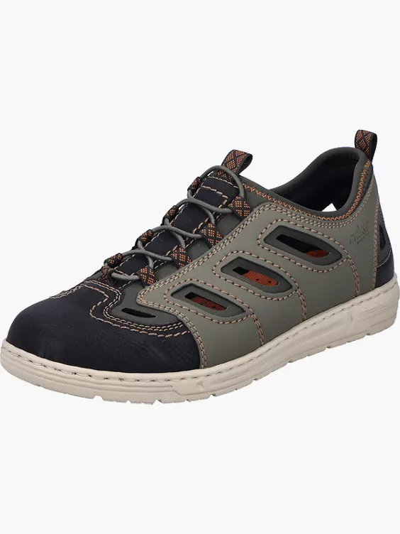 Rieker Herren Slipper in grün