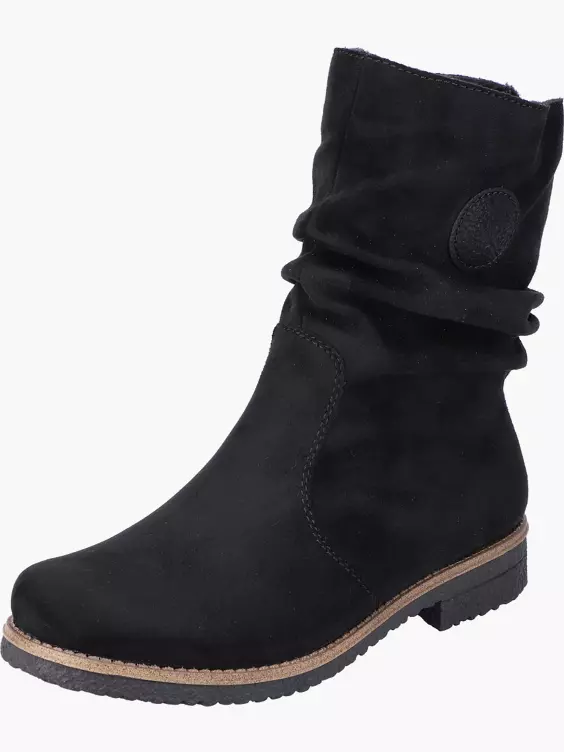 Rieker Damen Kurzstiefel in schwarz