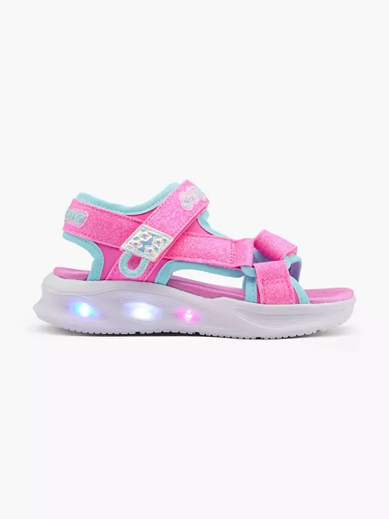 Skechers Sandale SOLA GLOW - mit Licht in pink