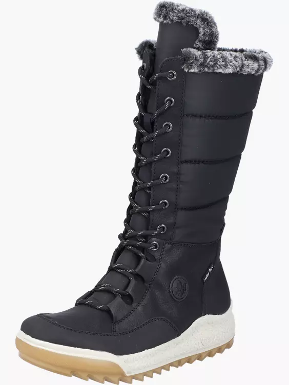 Rieker Damen Hochschaftstiefel in schwarz