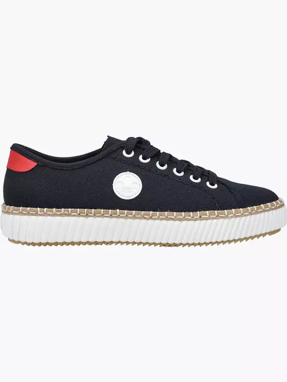 Rieker Damen Sneaker Low in blau