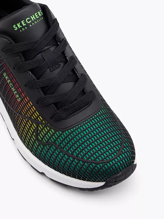 Skechers Chunky Sneaker UNO - EYE CATCHING in schwarz