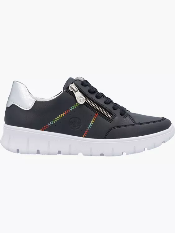Rieker Damen Sneaker Low in blau