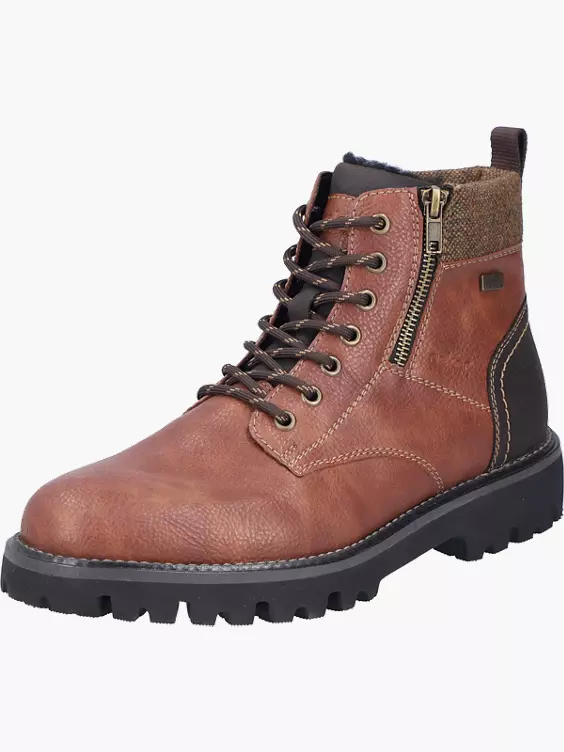 Rieker Herren Schnürstiefel in braun