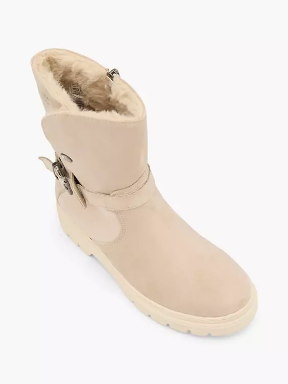 TOM TAILOR Boots in beige
