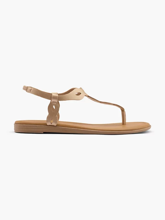 Graceland Sandale in gold