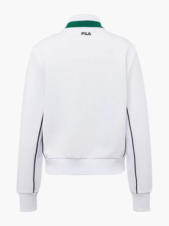 FILA Trainingsjacke in weiß