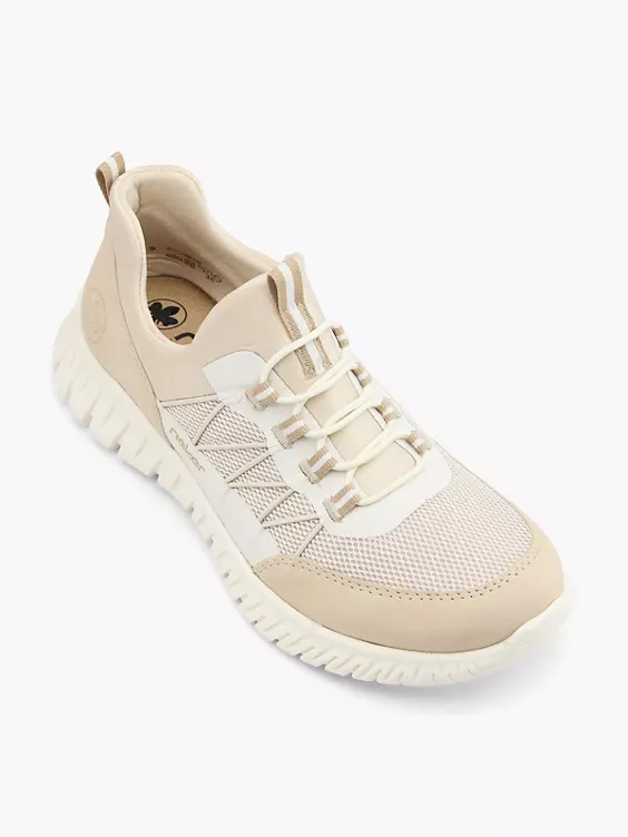 Rieker Slip On Sneaker in creme