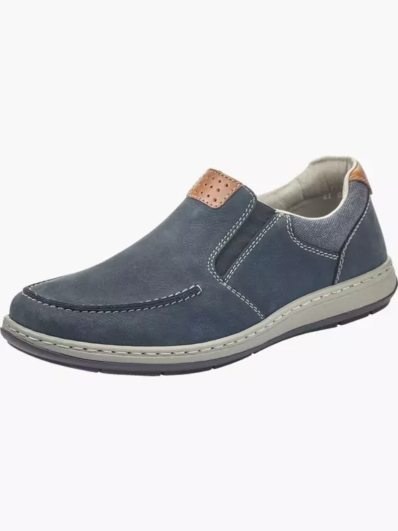 Rieker Herren Slipper in blau