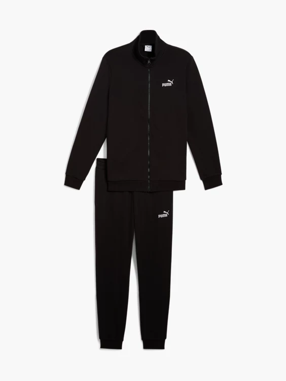 PUMA Trainingsanzug in schwarz