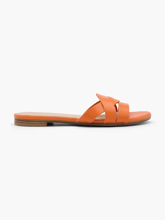 Graceland Pantolette in orange