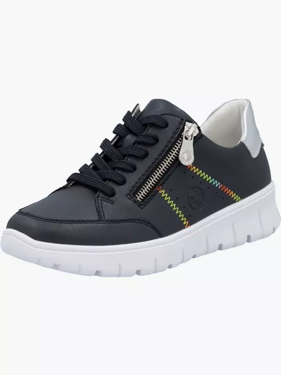 Rieker Damen Sneaker Low in blau